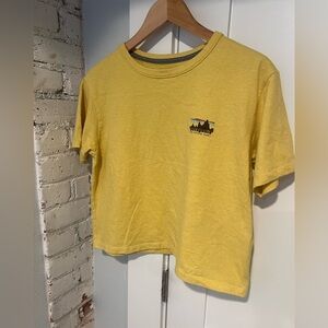 Women’s Patagonia ‘73 Skyline Easy Cut, Buttercup yellow, size S